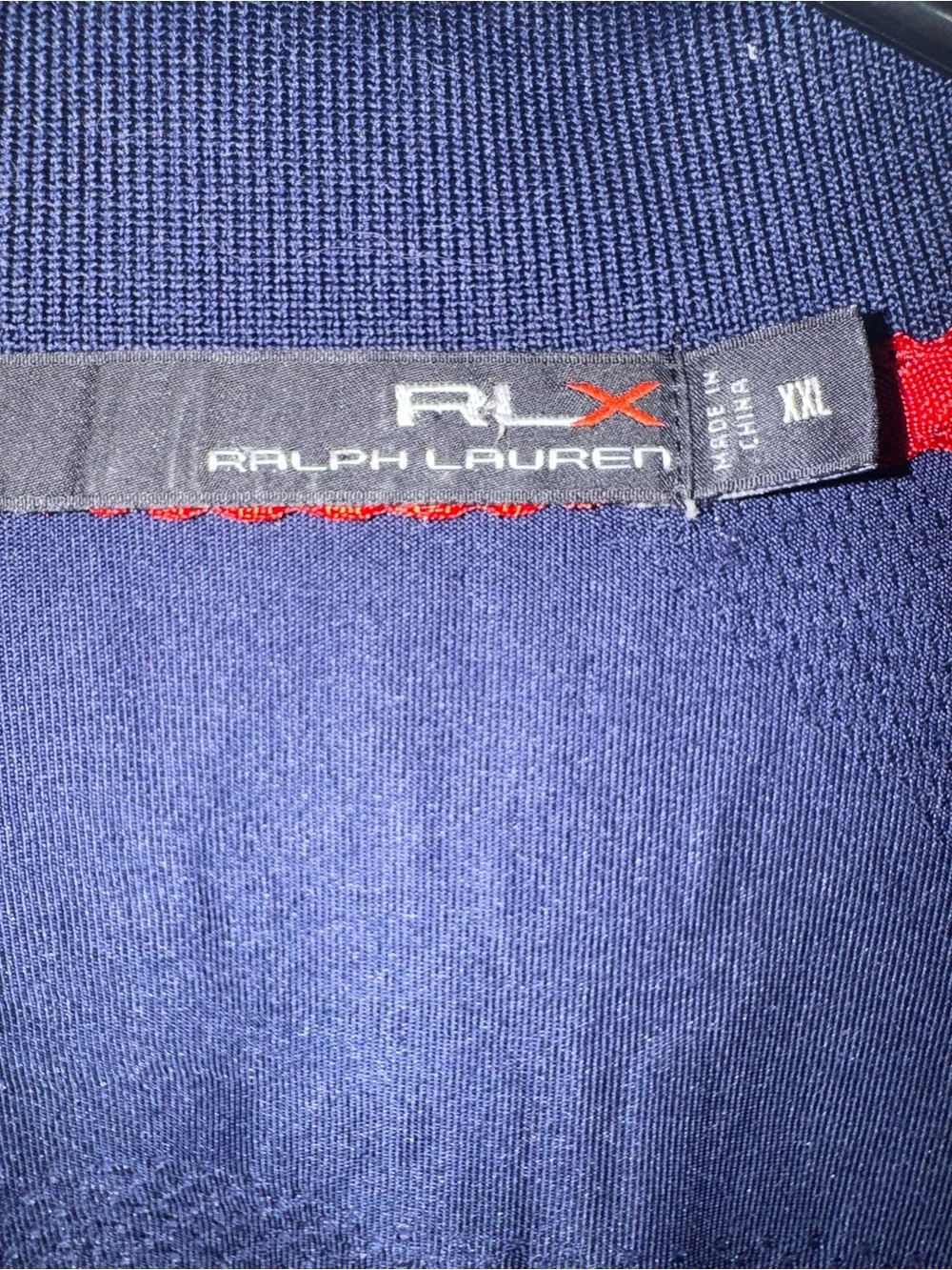 RLX Ralph Lauren USA 2016 Ryder Cup Golf Polo Men’s XXL Team USA FLAW